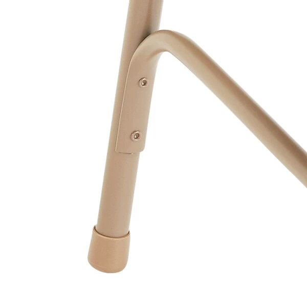 NPS 2300 Series Fabric Padded Triple Brace Double Hinge Premium Folding Chairs, Cafe Beige/Beige, 4 Pack (2301/4) 5 NPS 2300 Series Fabric Padded Triple Brace Double Hinge Premium Folding Chairs, Cafe Beige/Beige, 4 Pack (2301/4) - Image 5