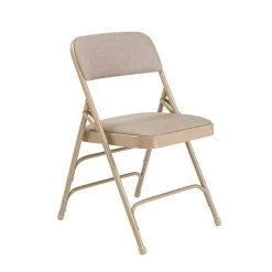 NPS 2300 Series Fabric Padded Triple Brace Double Hinge Premium Folding Chairs, Cafe Beige/Beige, 4 Pack (2301/4) 14 NPS 2300 Series Fabric Padded Triple Brace Double Hinge Premium Folding Chairs, Cafe Beige/Beige, 4 Pack (2301/4) -Home furniture sp130557498 s7