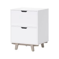 Thomasville Furniture Whitney 2-Drawer Lateral File Cabinet, Letter/Legal, White, 23.75" (SPLS-WHLF-TV)