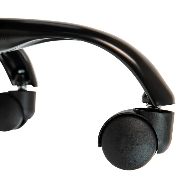 Flash Furniture Whitney Ergonomic LeatherSoft Swivel Mid-Back Executive Office Chair, Black/Black (GO2286MBKBK) 8 Flash Furniture Whitney Ergonomic LeatherSoft Swivel Mid-Back Executive Office Chair, Black/Black (GO2286MBKBK) - Image 8