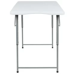 Flash Furniture Folding Table, 47.5"L X 23.75"W, Granite White (RB2448ADJ2) 14 Flash Furniture Folding Table, 47.5"L X 23.75"W, Granite White (RB2448ADJ2) -Home furniture sp133536638 s7