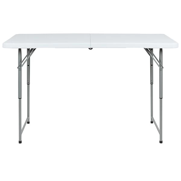 Flash Furniture Folding Table, 47.5"L X 23.75"W, Granite White (RB2448ADJ2) 8 Flash Furniture Folding Table, 47.5"L X 23.75"W, Granite White (RB2448ADJ2) - Image 8
