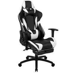Flash Furniture 52"W Gaming Desk And Black Footrest Reclining Gaming Chair Set, Black (BLNX30RSG1031BK) -Home furniture sp133536939 s7