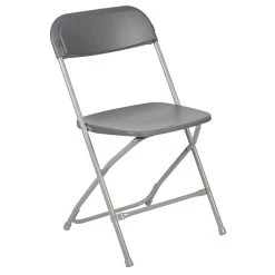 Flash Furniture HERCULES Premium Catering Events/School/Game Night/Wedding/Barbecue Stacking & Folding Chair, Gray -Home furniture sp134861552 s7