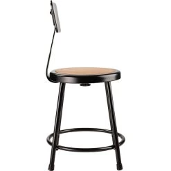 NPS 6200 Series Armless Wood 18 Inch Stool With Backrest, Black - 5 Pack (6218B-10/5) 9 NPS 6200 Series Armless Wood 18 Inch Stool With Backrest, Black - 5 Pack (6218B-10/5) -Home furniture sp135112964 s7