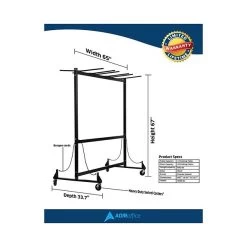 Adiroffice Chair & Table Combo Cart (690-01) -Home furniture sp13646885 s7