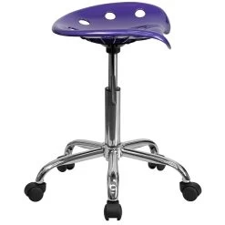 Flash Furniture Vibrant Tractor Seat And Chrome Stool, Violet 15 Flash Furniture Vibrant Tractor Seat And Chrome Stool, Violet -Home furniture sp137082408 s7