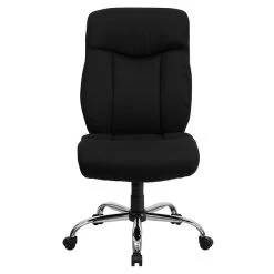 Flash Furniture HERCULES Series Armless Ergonomic Fabric Swivel Big & Tall Executive Office Chair, Black (GO1235BKFAB) -Home furniture sp137085566 s7