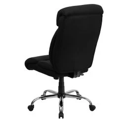 Flash Furniture HERCULES Series Armless Ergonomic Fabric Swivel Big & Tall Executive Office Chair, Black (GO1235BKFAB) -Home furniture sp137085676 s7