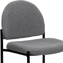 Flash Furniture Fabric Stackable Steel Side Chairs (BT5151GY) -Home furniture sp137096225 s7