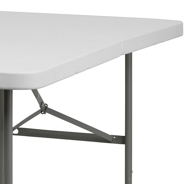 Flash Furniture Folding Table, 60" X 30", White (DAD-YCZ-152Z-GG) 7 Flash Furniture Folding Table, 60" X 30", White (DAD-YCZ-152Z-GG) - Image 7