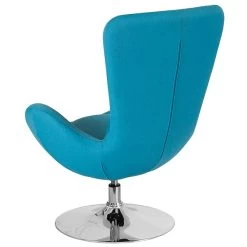 Aqua Fabric Egg Series Reception-Lounge-Side Chair [CH-162430-AQ-FAB-GG] -Home furniture sp137394420 s7