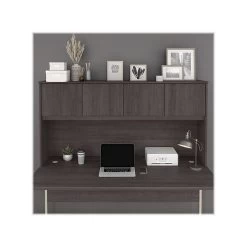 Bush Business Furniture Hybrid 72 "W Desktop Hutch, Storm Gray (HYH172SG-Z)