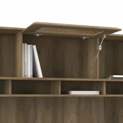 Bush Furniture Cabot 60 "W Desktop Hutch, Reclaimed Pine (WC31531) 10 Bush Furniture Cabot 60 "W Desktop Hutch, Reclaimed Pine (WC31531) -Home furniture sp144908694 s7