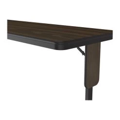 Correll Folding Table, 72" X 24", Black/Walnut (SP2472TF-01) 8 Correll Folding Table, 72" X 24", Black/Walnut (SP2472TF-01) -Home furniture sp145952614 s7