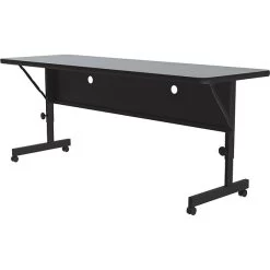 Correll Folding Table, 60" X 24", Black/Gray Granite (FT2460TF-15) -Home furniture sp146136272 s7