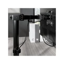 Bush Business Furniture Adjustable Monitor Arm, 17"-32", Satin Black (AC99892-03) -Home furniture sp146136466 s7