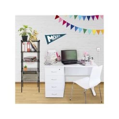 Mount-It! 5-Tier Metal Shelving Unit, 17", Black (MI-7861) 10 Mount-It! 5-Tier Metal Shelving Unit, 17", Black (MI-7861) -Home furniture sp148296764 s7