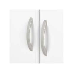 Bush Business Furniture Hybrid 5-Shelf 73"H Bookcase With Doors, White (HYB024WH) 11 Bush Business Furniture Hybrid 5-Shelf 73"H Bookcase With Doors, White (HYB024WH) -Home furniture sp149697667 s7