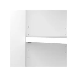 Bush Business Furniture Hybrid 5-Shelf 73"H Bookcase With Doors, White (HYB024WH) 12 Bush Business Furniture Hybrid 5-Shelf 73"H Bookcase With Doors, White (HYB024WH) -Home furniture sp149697668 s7