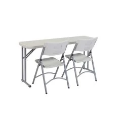 National Public Seating 60" X 18" Folding Table, Gray (BT18601) 12 National Public Seating 60" X 18" Folding Table, Gray (BT18601) -Home furniture sp152707834 s7