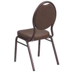 Flash Furniture HERCULES Series Teardrop Back Stacking Banquet Chair (FDC04CPR08T02) -Home furniture sp155519027 s7