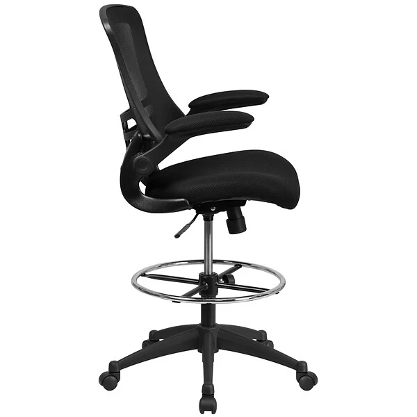 Flash Furniture Mid-Back Design Mesh Task Chair, Black (BL-X-5M-D-GG) 8 Flash Furniture Mid-Back Design Mesh Task Chair, Black (BL-X-5M-D-GG) - Image 8
