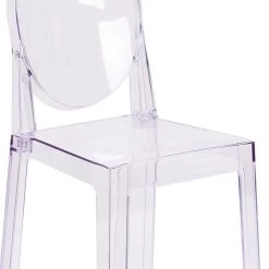 Flash Furniture Ghost Chair, Transparent Crystal Clear, 4 Pack -Home furniture sp155519499 s7