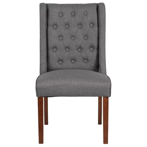 Flash Furniture Polyester Accent Chair, Gray Fabric (2QYA91GY) 6 Flash Furniture Polyester Accent Chair, Gray Fabric (2QYA91GY) - Image 6