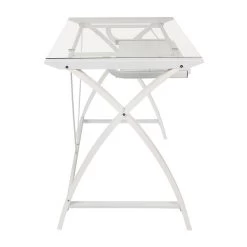 Flash Furniture 36"W Tempered Glass Computer Desk, Clear (NANJN2824SWHWH) 14 Flash Furniture 36"W Tempered Glass Computer Desk, Clear (NANJN2824SWHWH) -Home furniture sp155709980 s7