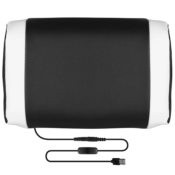 Flash Furniture X40 Ergonomic LeatherSoft Swivel Gaming Massaging Chair, White (CH00288WH) 8 Flash Furniture X40 Ergonomic LeatherSoft Swivel Gaming Massaging Chair, White (CH00288WH) - Image 8