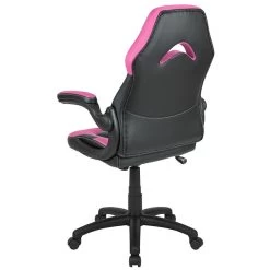 Flash Furniture X10 Ergonomic LeatherSoft Swivel Gaming Chair, Pink/Black (CH00095PK) -Home furniture sp155712538 s7