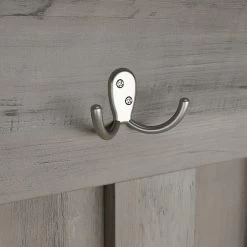 Bush Furniture Salinas 68.11" Storage Set With Hall Tree, Shoe Bench And Accent Cabinet, 5 Shelves, Driftwood Gray (SAL008DG) 12 Bush Furniture Salinas 68.11" Storage Set With Hall Tree, Shoe Bench And Accent Cabinet, 5 Shelves, Driftwood Gray (SAL008DG) -Home furniture sp164750636 s7