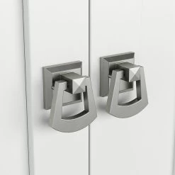 Bush Furniture Salinas 62.95" Storage Cabinet With 5 Shelves, Pure White (SAS332G2W-03) -Home furniture sp164752126 s7