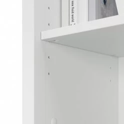 Bush Furniture Salinas 62.95" Storage Cabinet With 5 Shelves, Pure White (SAS332G2W-03) -Home furniture sp164752135 s7