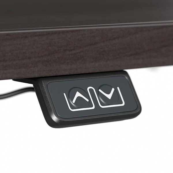 Bush Business Furniture Move 40 Series 28''-48'' Adjustable Standing Desk, Storm Gray/Cool Gray Metallic (M4S4824SGSK) 5 Bush Business Furniture Move 40 Series 28''-48'' Adjustable Standing Desk, Storm Gray/Cool Gray Metallic (M4S4824SGSK) - Image 5
