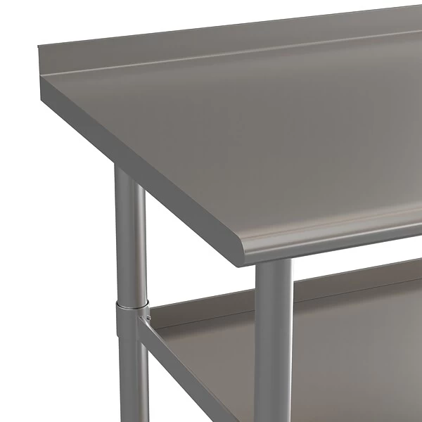 Flash Furniture Stainless Steel Worktable, 48" X 24" (NHWTGU2448BSP) 5 Flash Furniture Stainless Steel Worktable, 48" X 24" (NHWTGU2448BSP) - Image 5