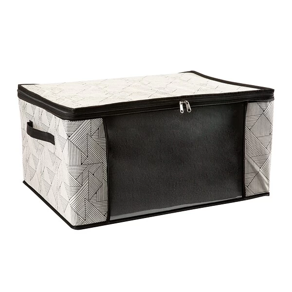 Closet Candie Blanket Bag, Jumbo, Geo Natural (M-77821) 2 Closet Candie Blanket Bag, Jumbo, Geo Natural (M-77821) - Image 2