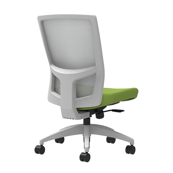 Union & Scale Workplace2.0™ Fabric Task Chair, Pear, Integrated Lumbar, Armless, Synchro-Tilt W/Seat Slide Seat Control (53502) 1 Union & Scale Workplace2.0™ Fabric Task Chair, Pear, Integrated Lumbar, Armless, Synchro-Tilt W/Seat Slide Seat Control (53502)