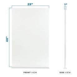 Mount-It! 48"W Desk Table Top For Standing Desks, White (MI-7935) -Home furniture sp25284933 s7