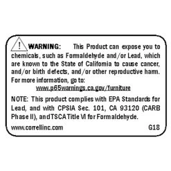 Correll 60-inch Laminate Flipper Training Table, Walnut