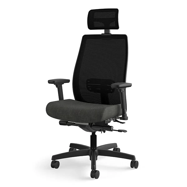 HON Endorse Fabric/Mesh Mid-Back Task Chair With Headrest, Starry Night, All-Adjustable Arms (HONLWM3VOP11HR) 7 HON Endorse Fabric/Mesh Mid-Back Task Chair With Headrest, Starry Night, All-Adjustable Arms (HONLWM3VOP11HR) - Image 7