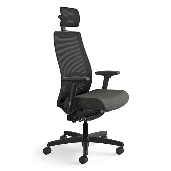 HON Endorse Fabric/Mesh Mid-Back Task Chair With Headrest, Starry Night, All-Adjustable Arms (HONLWM3VOP11HR) 1 HON Endorse Fabric/Mesh Mid-Back Task Chair With Headrest, Starry Night, All-Adjustable Arms (HONLWM3VOP11HR)