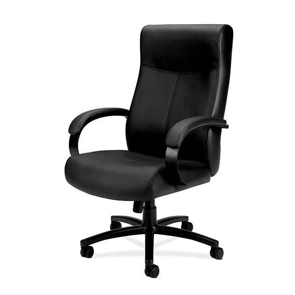 HON Validate Leather Executive Big & Tall Chair, 449.7 Lb. Capacity, Black (BSXVL685SB11) 1 HON Validate Leather Executive Big & Tall Chair, 449.7 Lb. Capacity, Black (BSXVL685SB11)
