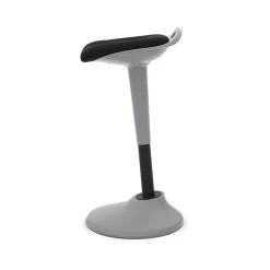HON Perch Fabric 360-Degree Swivel, Silver Base, Black (BSXVLPERCHAS10X) -Home furniture sp40351883 s7