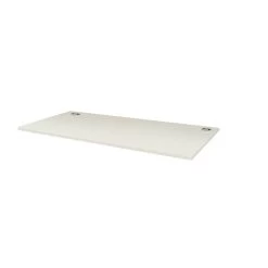 HON Rectangle Worksurface, Brilliant White Edgeband, Brilliant White Laminate, 60"W (HONVTR60CW)