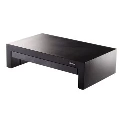 Fellowes Designer Suites Adjustable Monitor Riser, Up To 32", Black - 8038101