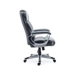 Quill Brand® Mcallum Bonded Leather Manager Chair, Gray (51474) 7 Quill Brand® Mcallum Bonded Leather Manager Chair, Gray (51474) -Home furniture sp41817395 s7