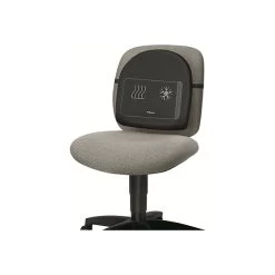 Fellowes Heat And Soothe Back Support, Black (9190001)
