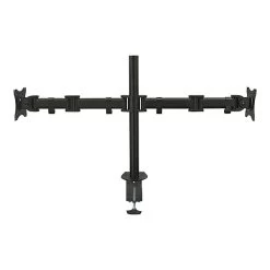 Mount-It! Dual Monitor Arms, Up To 27" Monitors, Black (MI-1752)